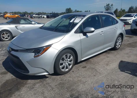 2025 Toyota Corolla Le z USA, uszkodzony, nr VIN 5YFB4MDE0SP283731